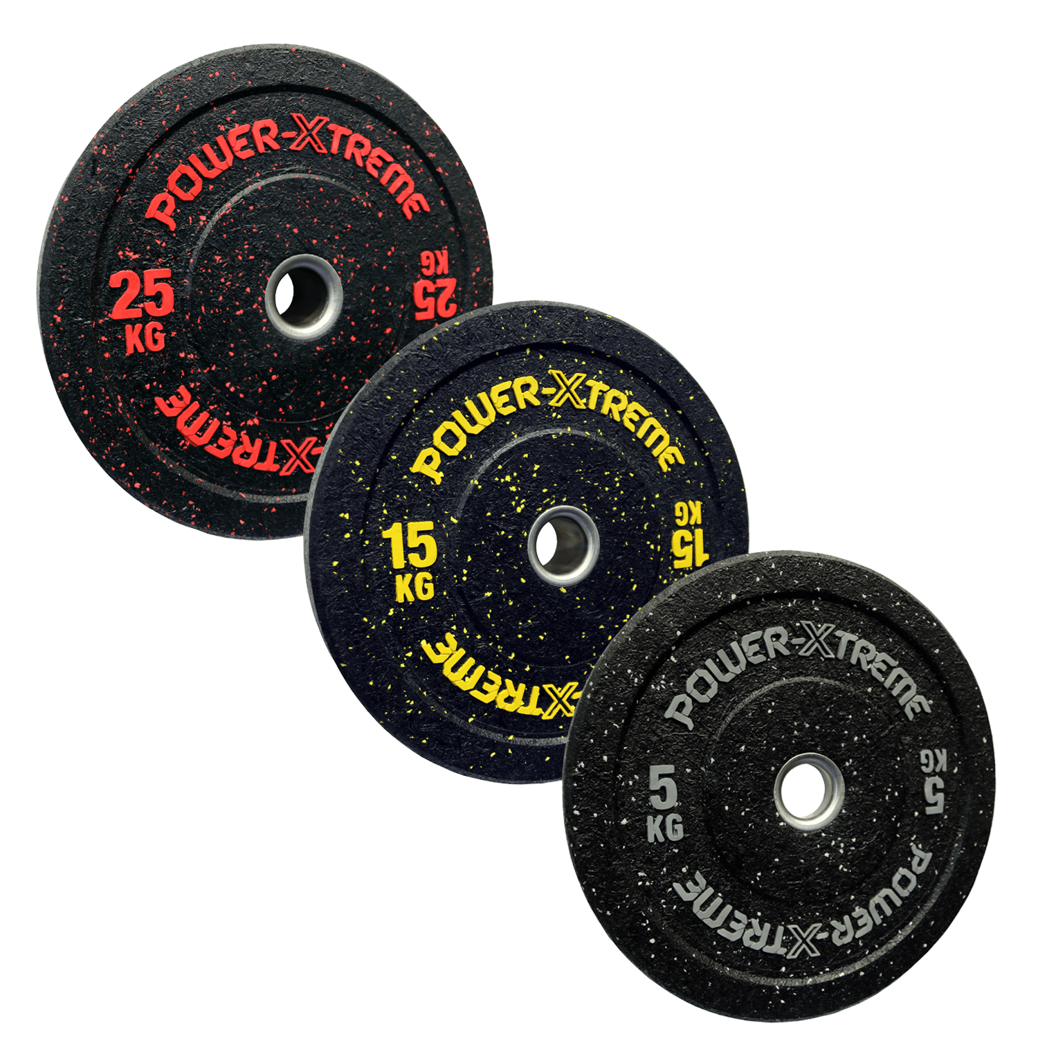 Hantelscheibe, Bumper-Plate, Gummigranulat, 51mm