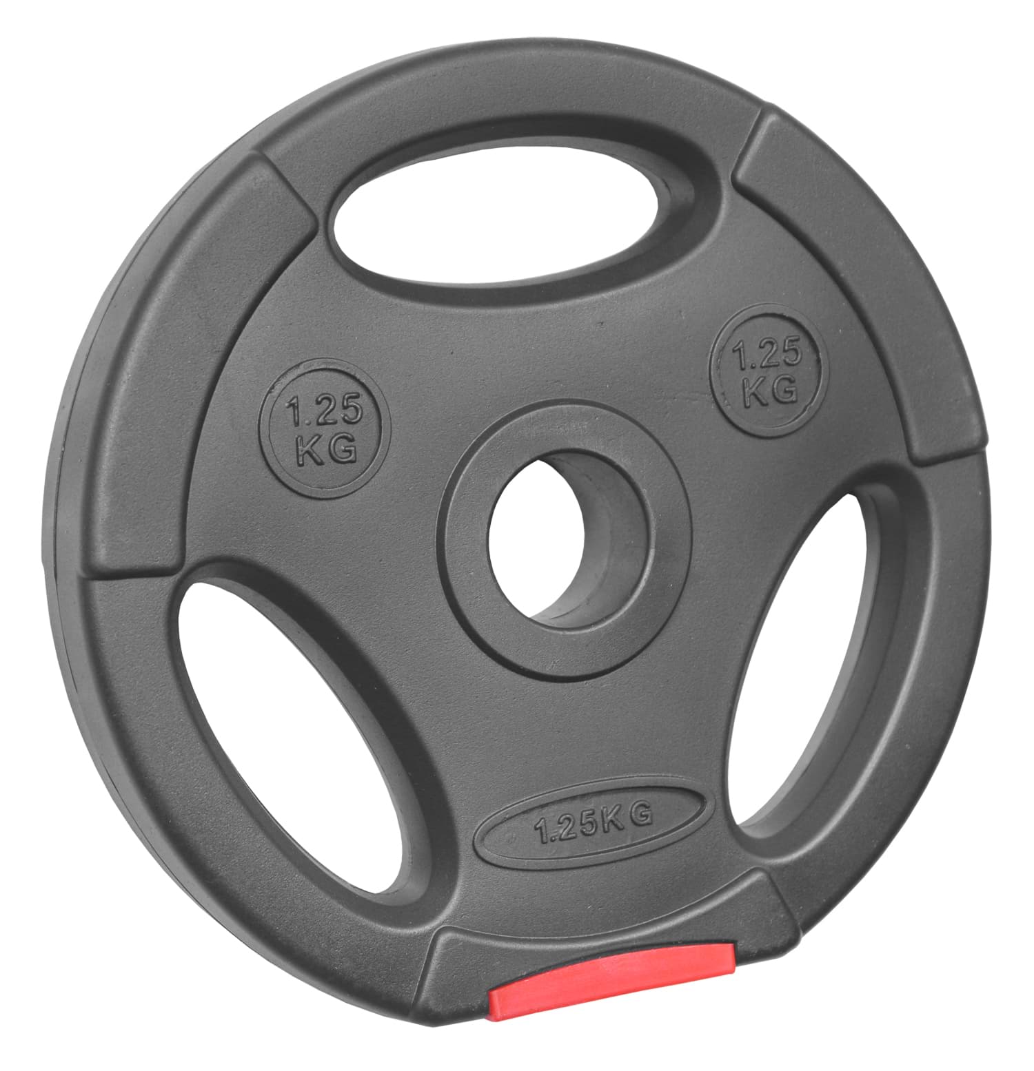 gefüllte Hantelscheibe mit Griffen, 30mm